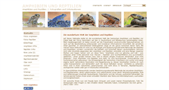 Desktop Screenshot of amphibien-reptilien.com