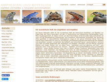 Tablet Screenshot of amphibien-reptilien.com